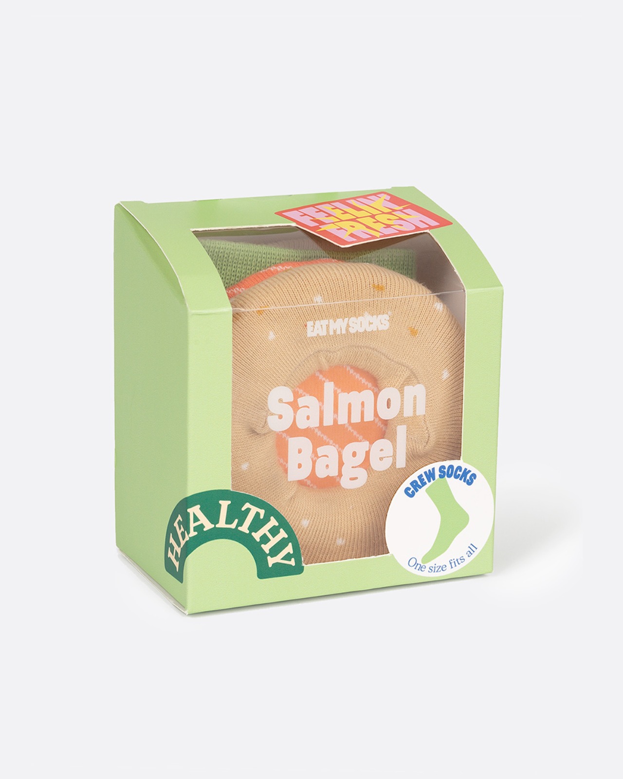 [EAT MY SOCKS] Salmon Bagel