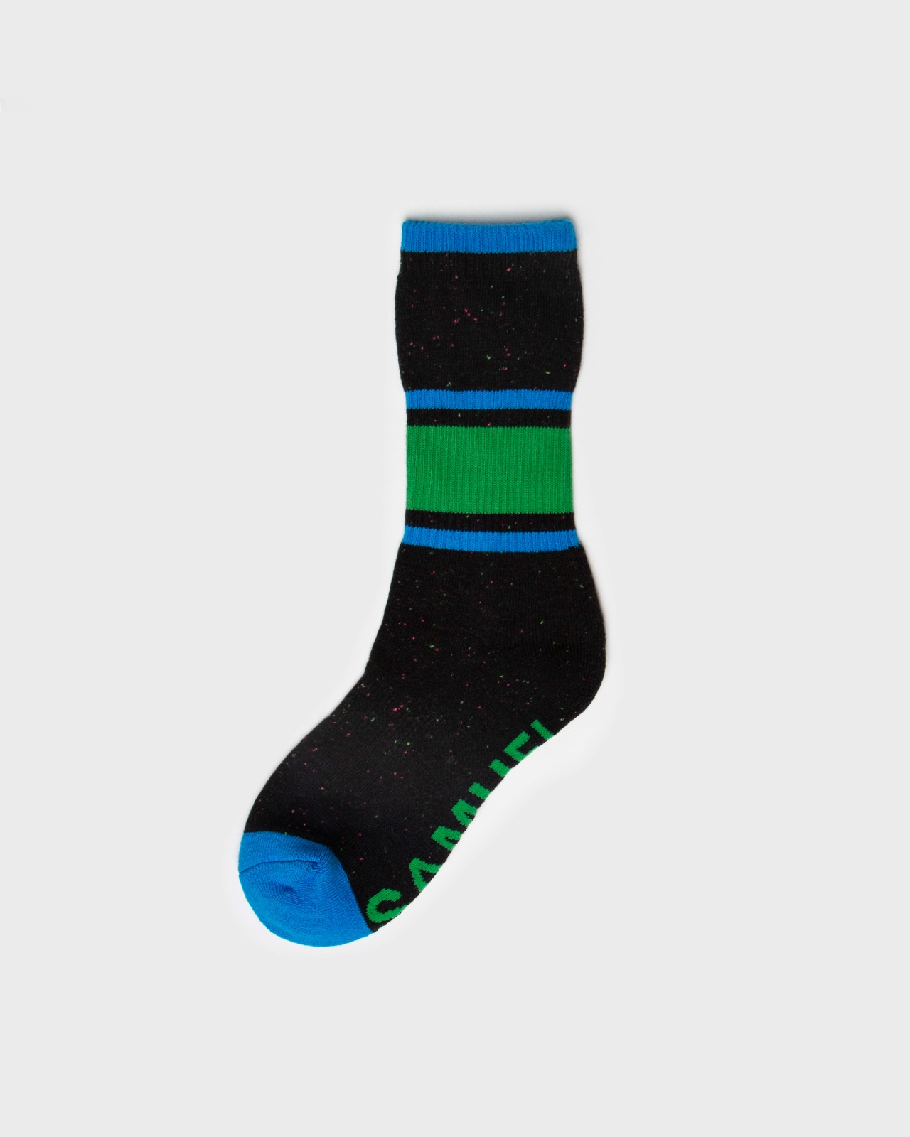 [Socks Appeal] Bumpy Stripe Black