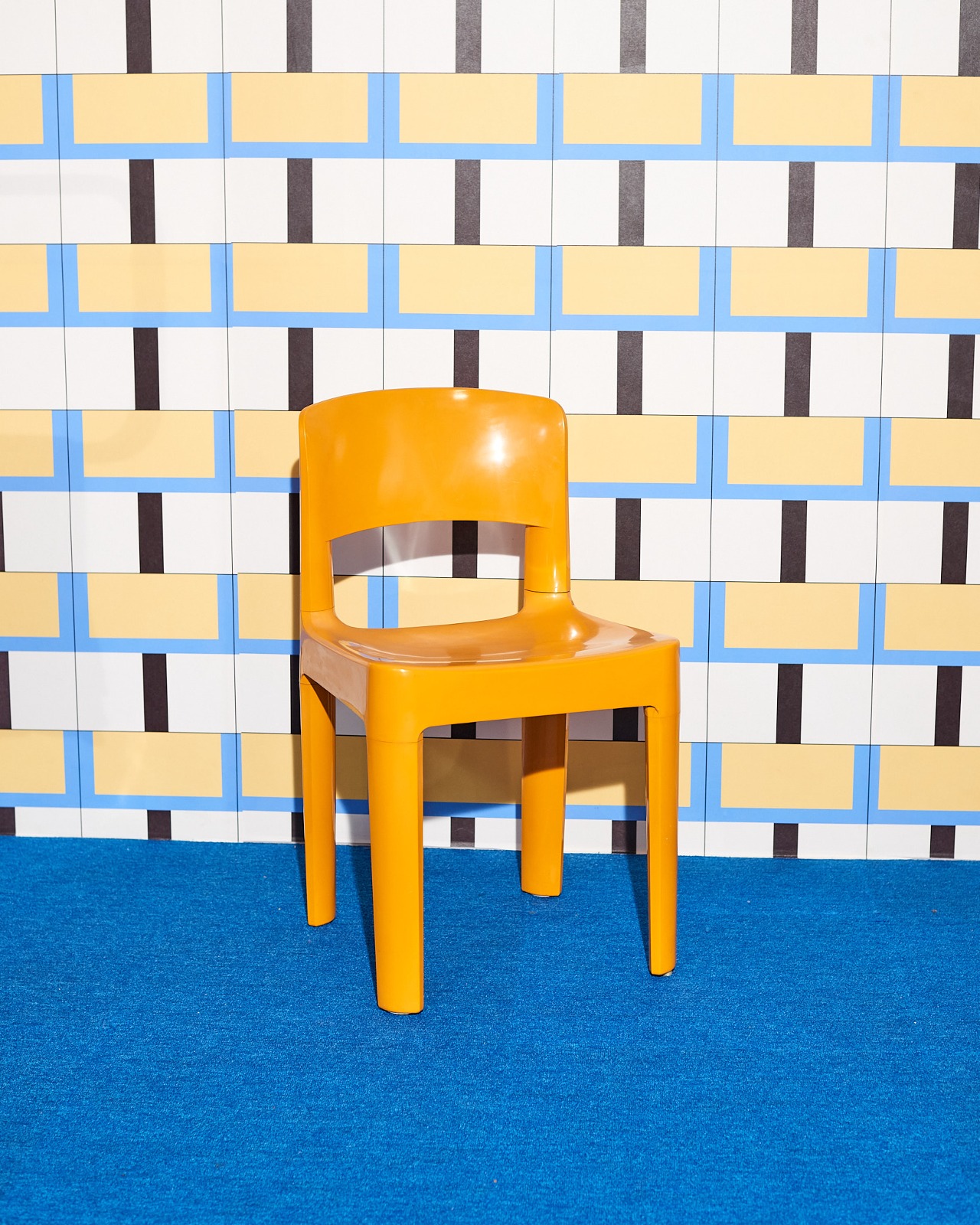 Allibert Garden Chair 70s (orange)