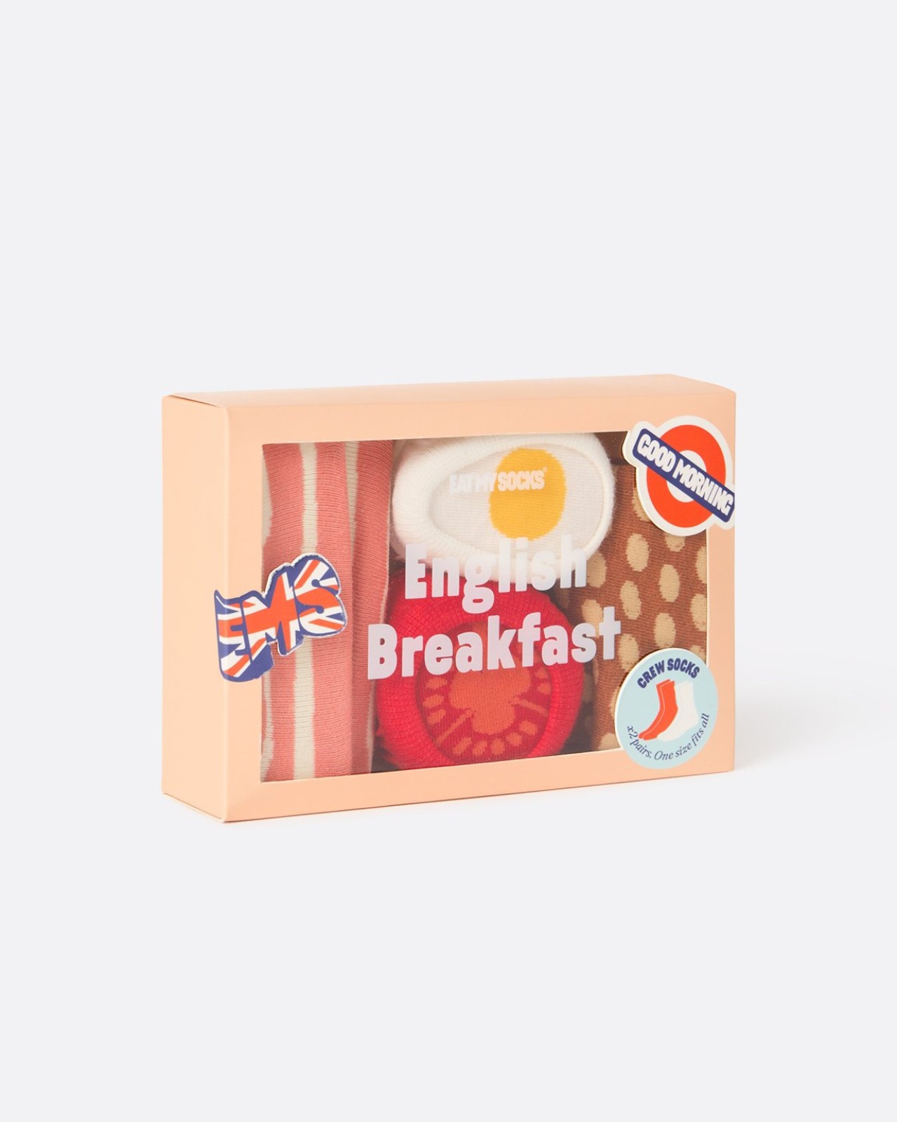 [EAT MY SOCKS] English Breakfast (2 pairs)