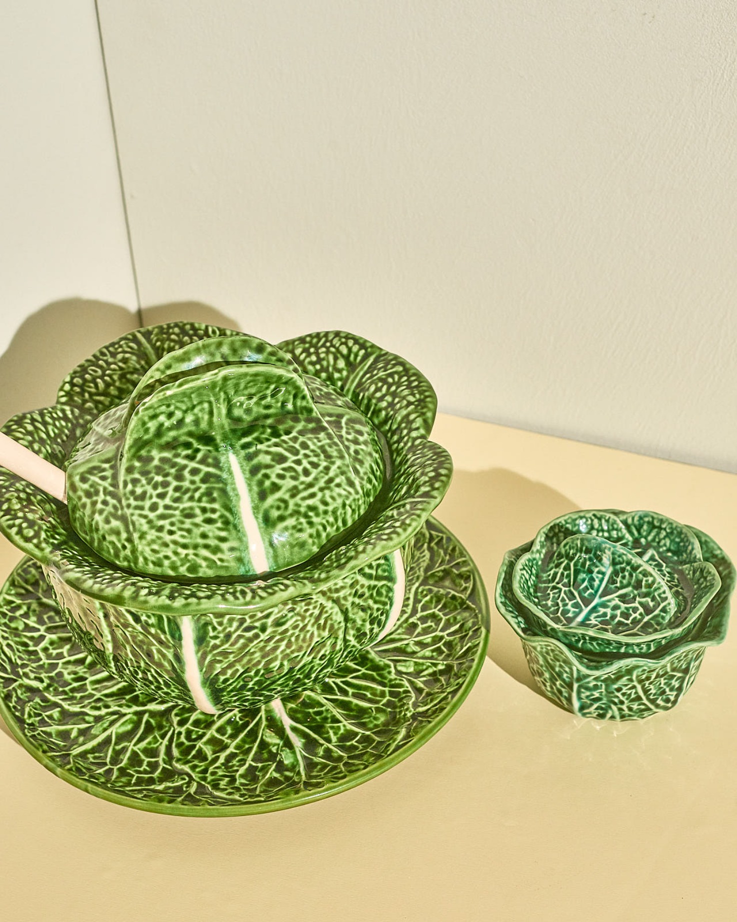#3262 / Cabbage Ceramic Bowl