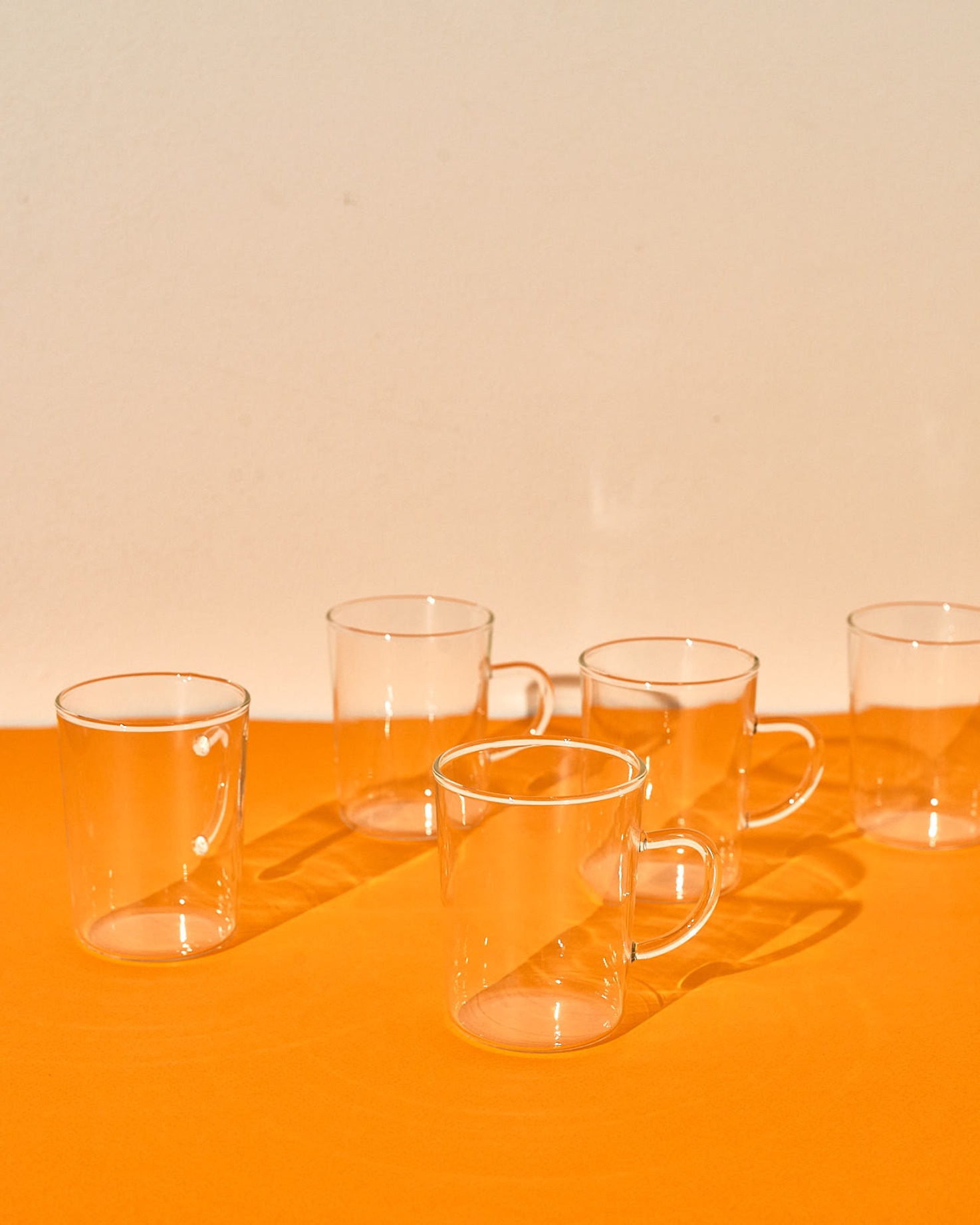 #3253 / Clear Glass Tea Cup