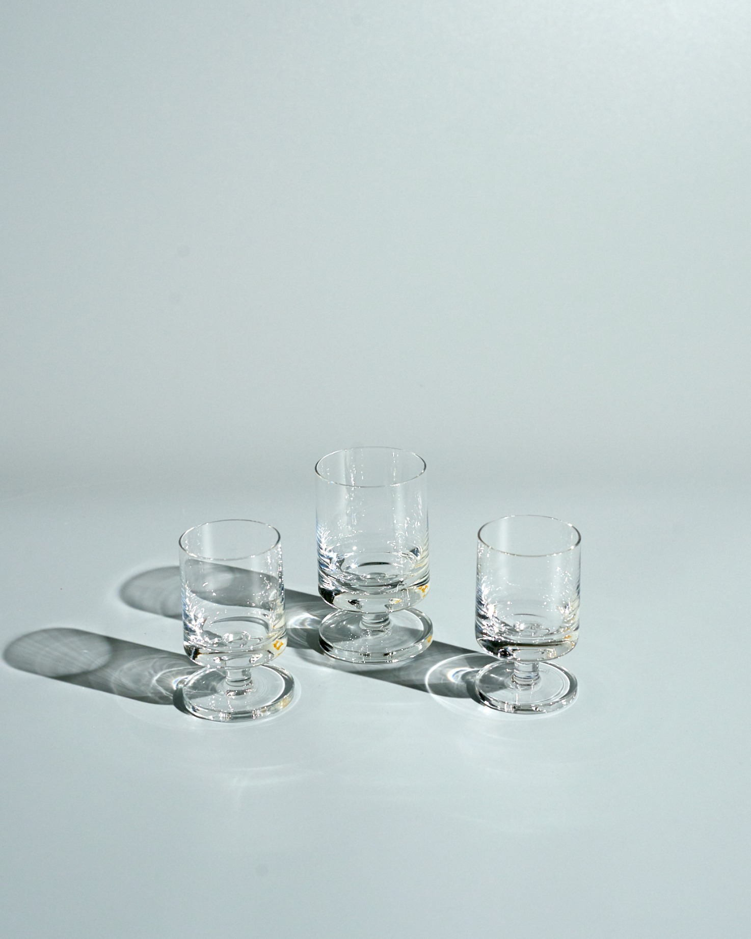Peill &amp; Putzler Clear Glass Round Base (l)/(small/medium)