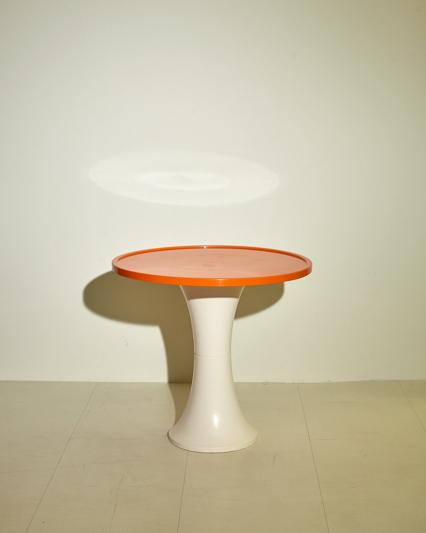 #6011 / Tam Tam Table By Henry Massonnet (orange-white)