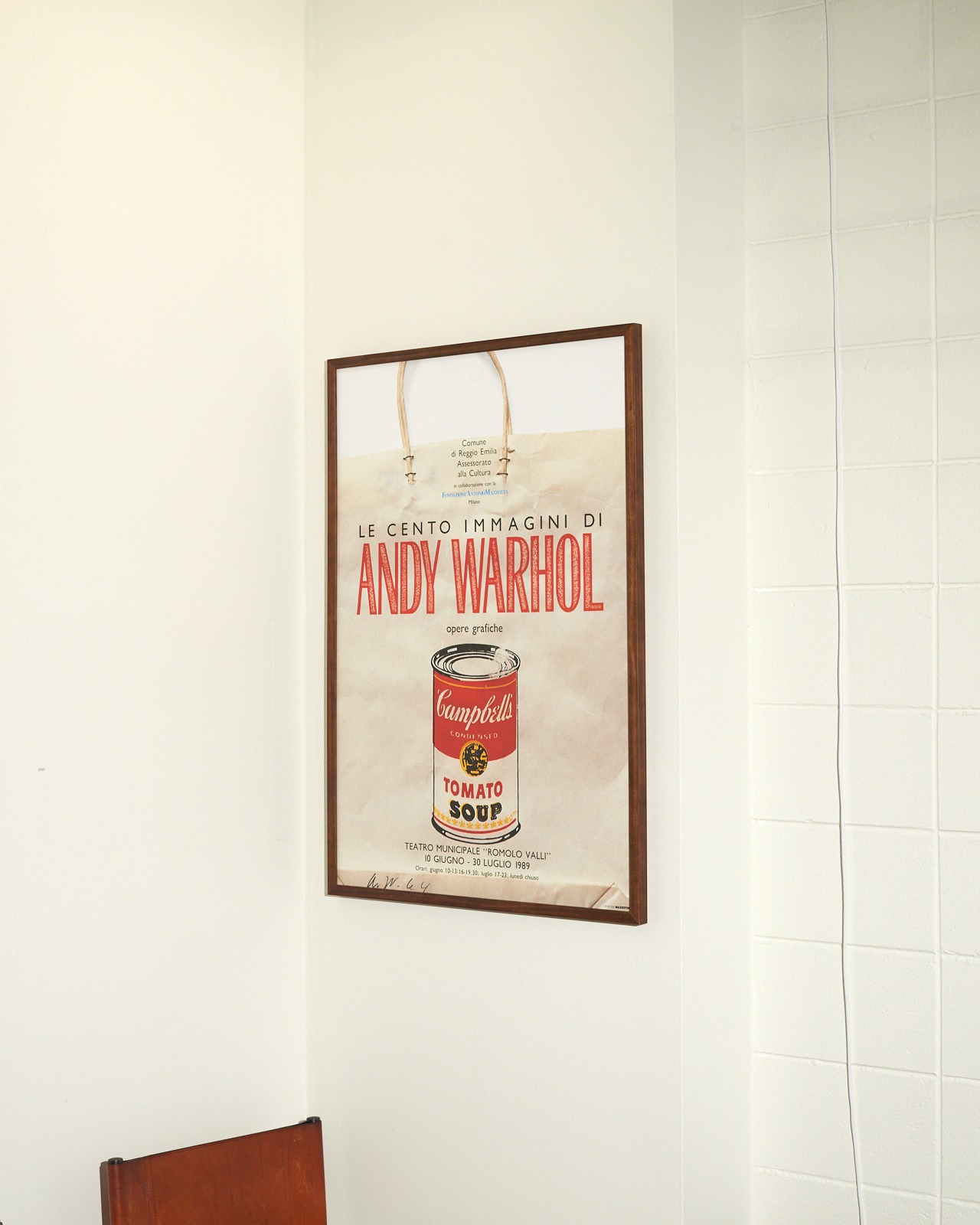 #3230 / Design - Andy Warhol Poster Tomato Soup
