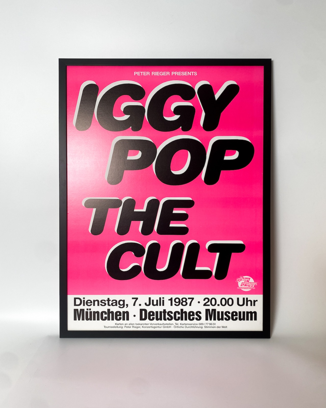 #6916 / Iggy Pop The Cult Concert