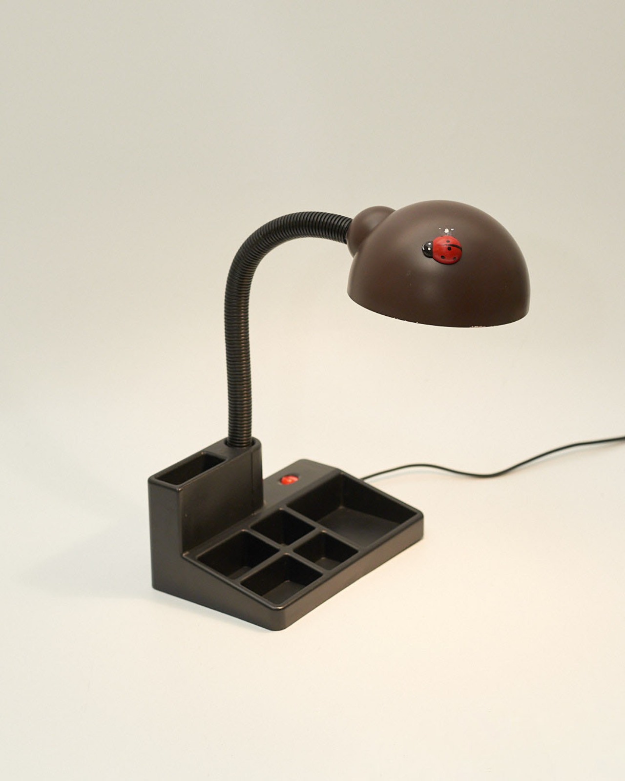 Organizer Table Lamp Ladybug (Brown)