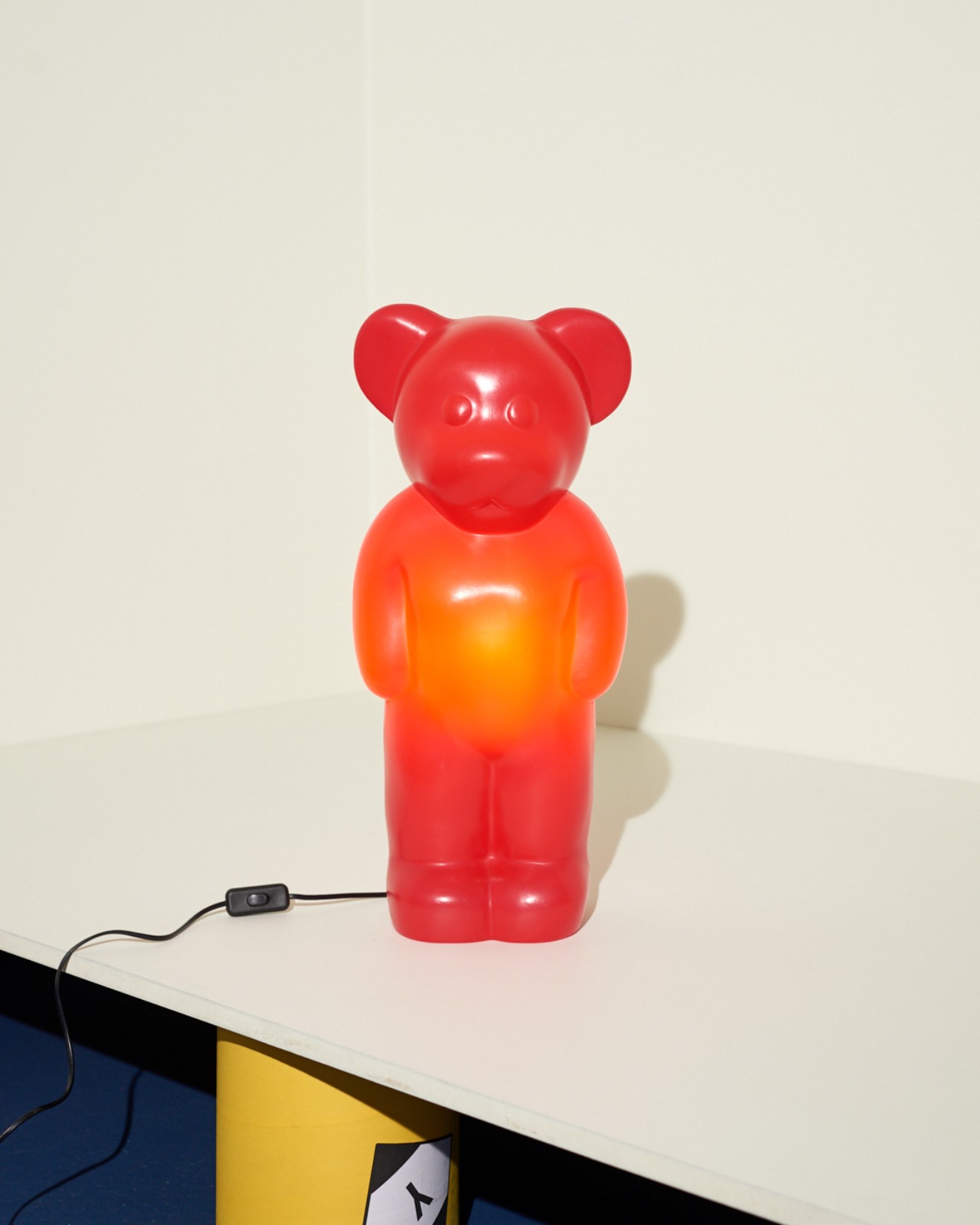 #3832 / Lumibar Bear Lamp - Large (red)