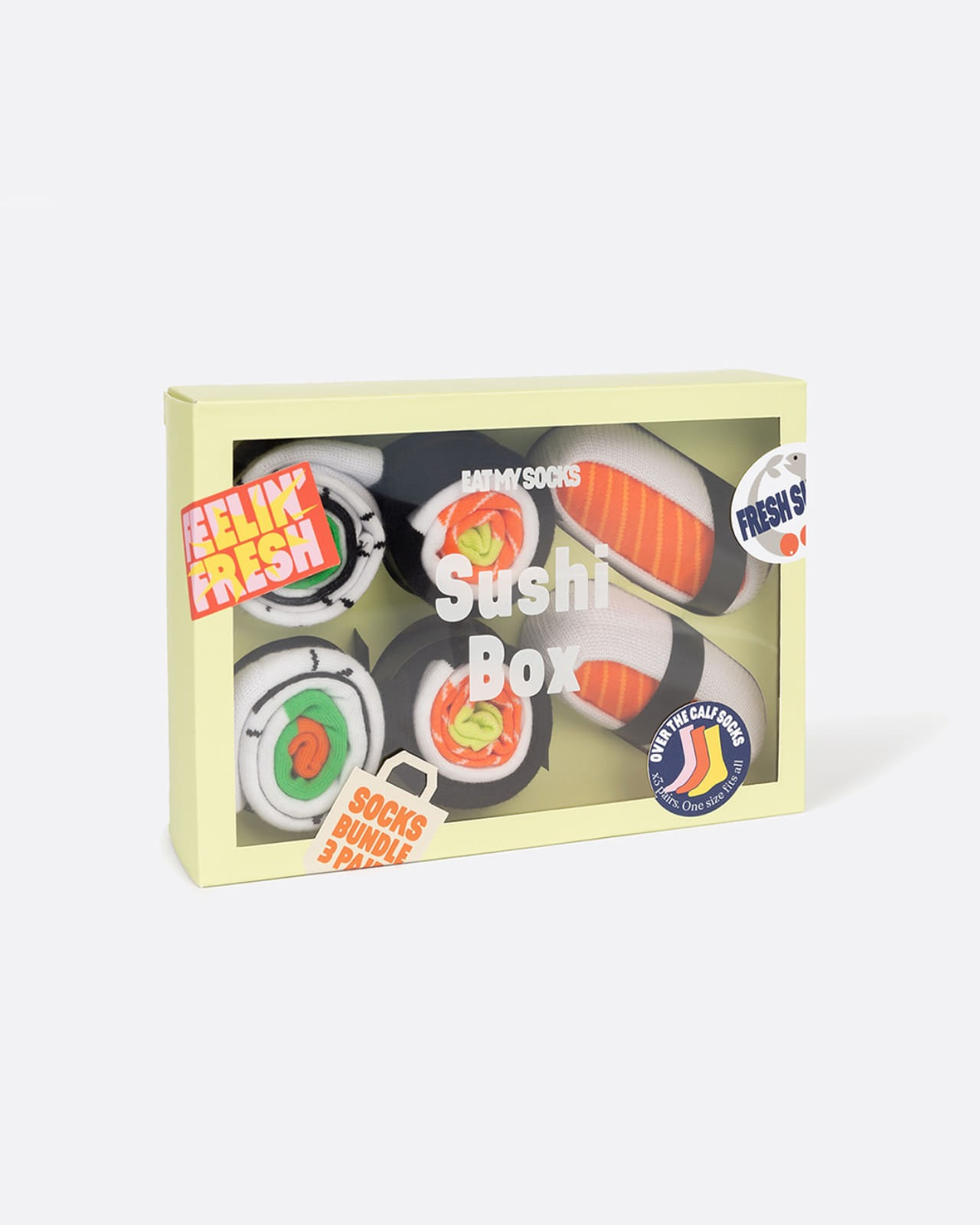 [EAT MY SOCKS] Sushi Box (3 pairs)