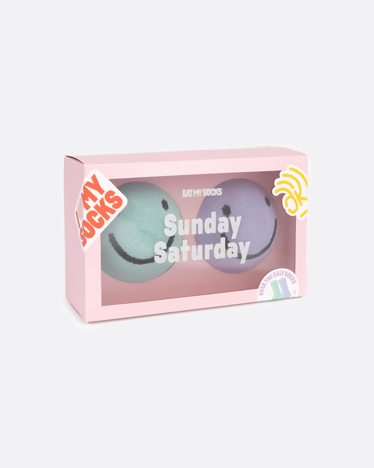 [EAT MY SOCKS] Sunday-Saturday (2 pairs)