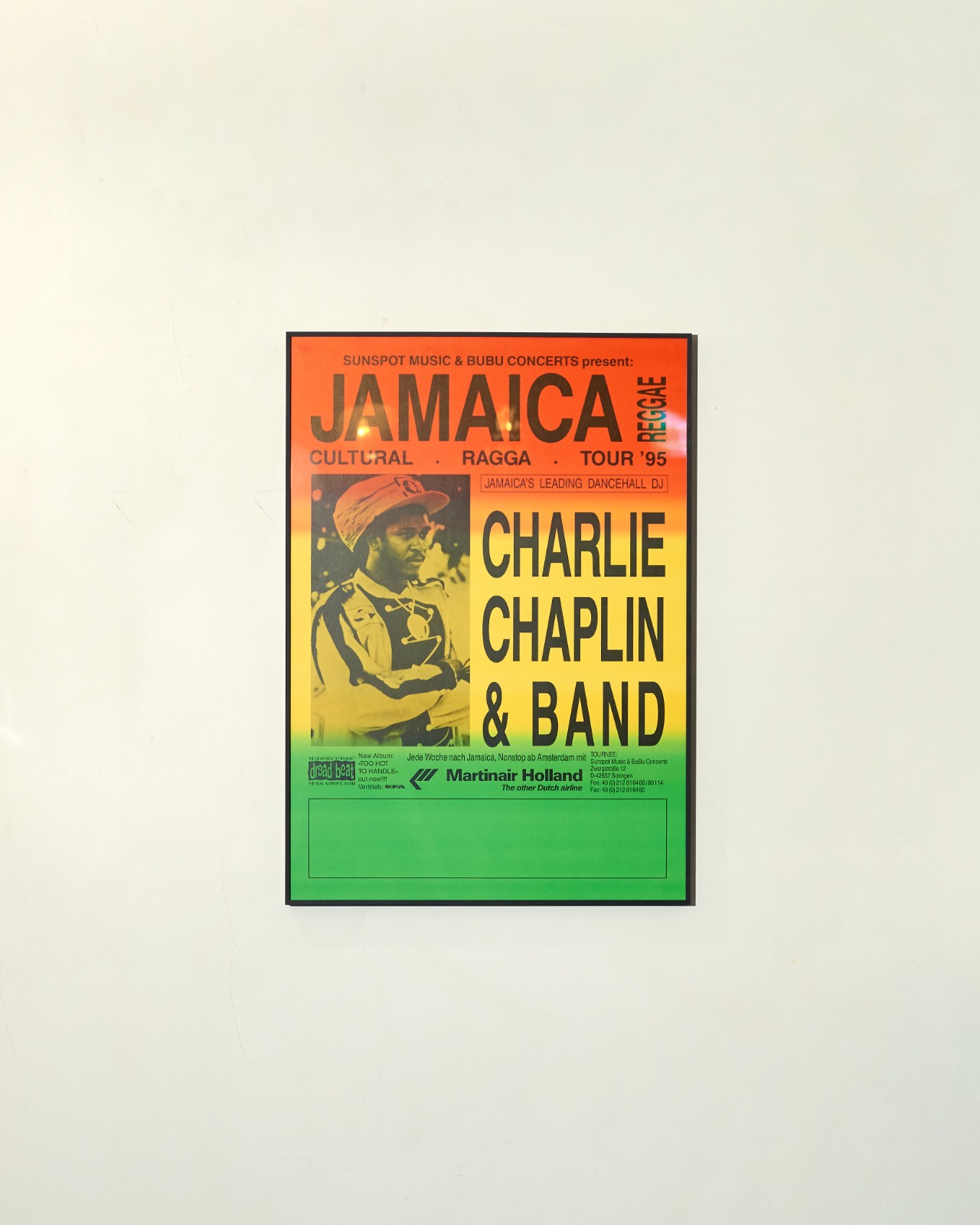 #10235 / CHAPLIN, CHARLY &amp; BAND 1995 Tour Poster