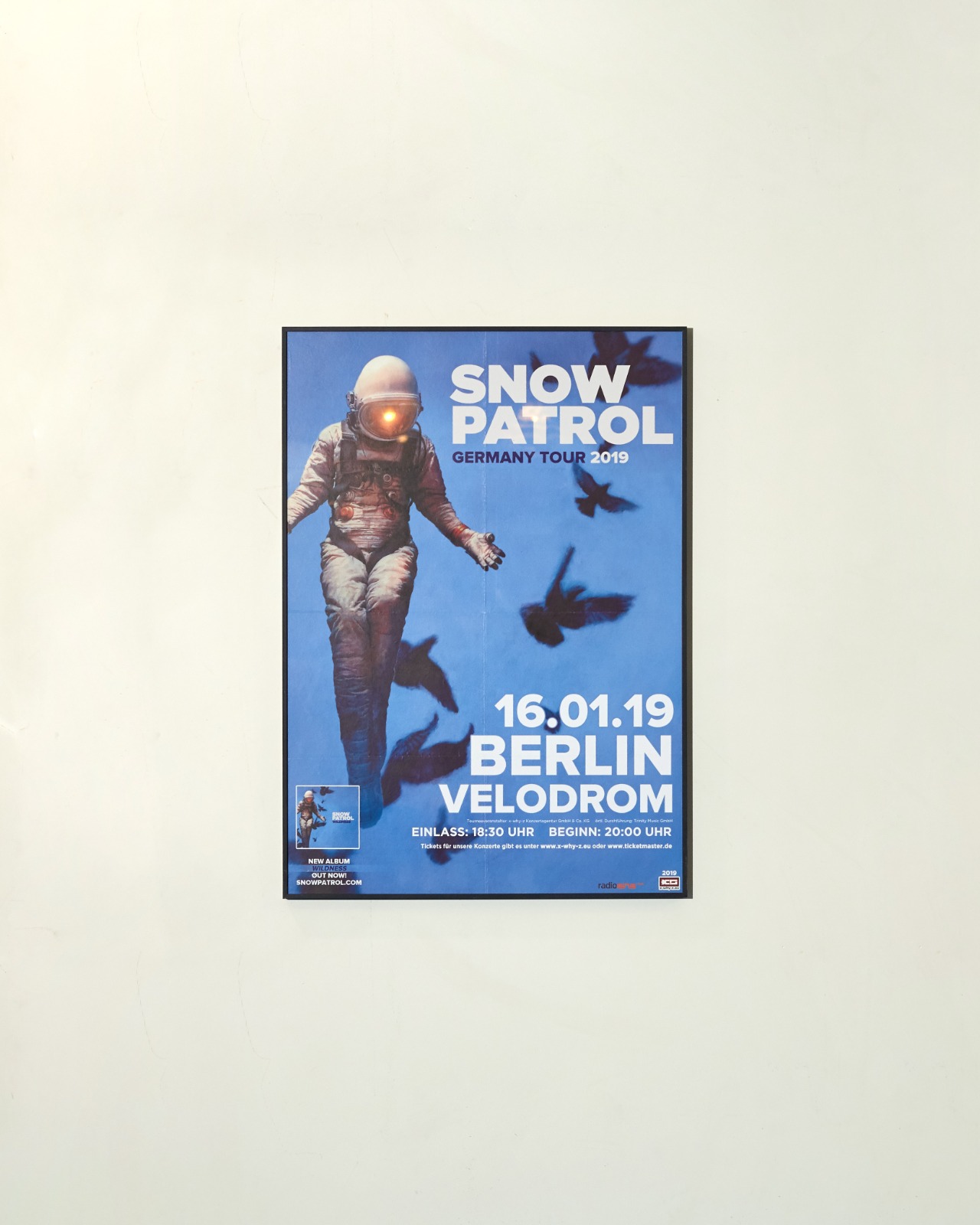 #10256 / SNOW PATROL 2019 BERLIN Concert Poster