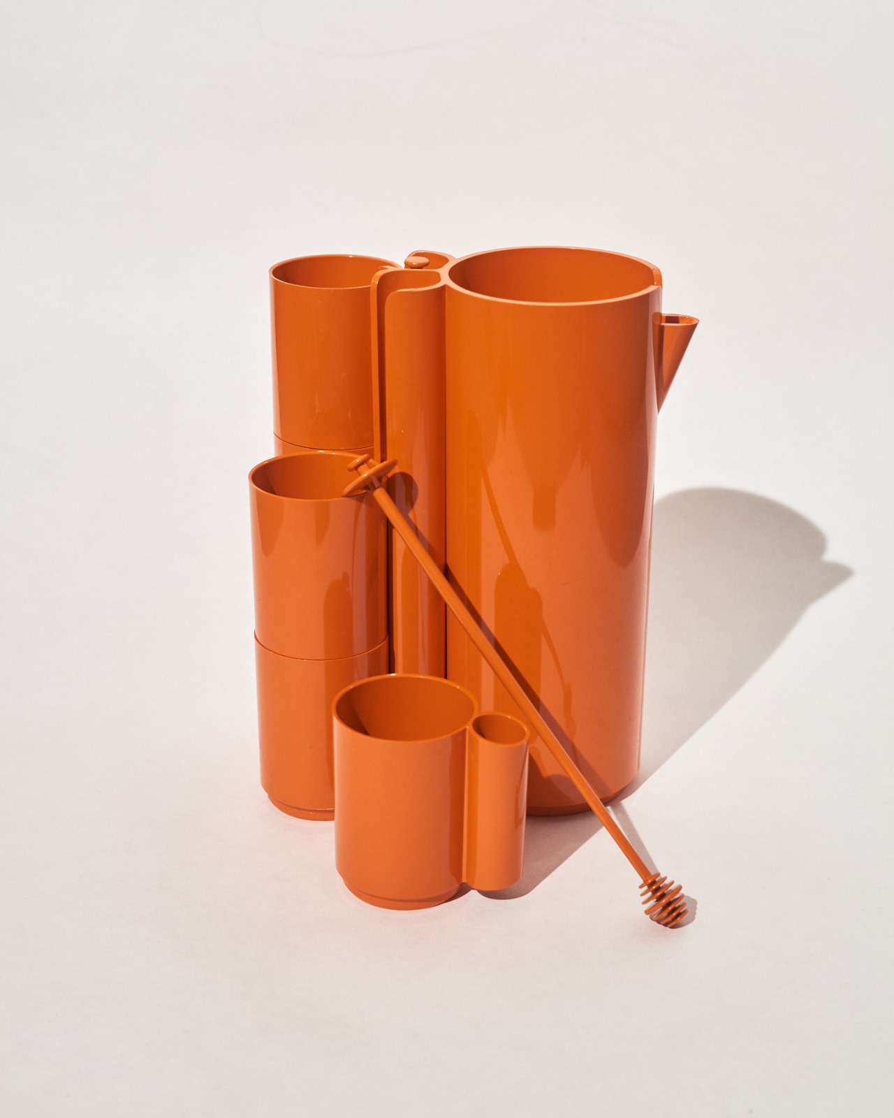 Orange Serving Cup by Jean-Pierre Vitrac (104-01)