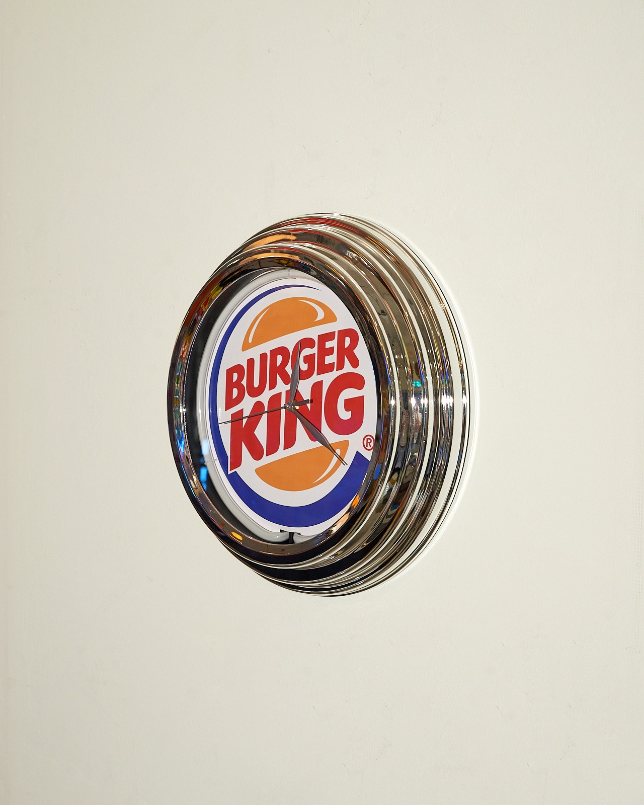 NEW Neon Wall Clock - Burgerking (3color)